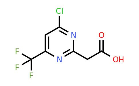CAS 944902-44-7 | [4-Chloro-6-(trifluoromethyl)pyrimidin-2-YL]acetic acid