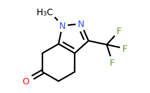 CAS 944902-60-7 | 1-Methyl-3-(trifluoromethyl)-1,4,5,7-tetrahydro-6H-indazol-6-one
