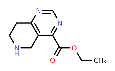 CAS 944902-76-5 | Ethyl 5,6,7,8-tetrahydropyrido[4,3-D]pyrimidine-4-carboxylate