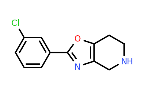 CAS 944903-54-2 | 2-(3-Chlorophenyl)-4,5,6,7-tetrahydro[1,3]oxazolo[4,5-C]pyridine