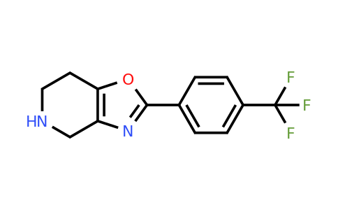 CAS 944903-57-5 | 2-[4-(Trifluoromethyl)phenyl]-4,5,6,7-tetrahydro[1,3]oxazolo[4,5-C]pyridine