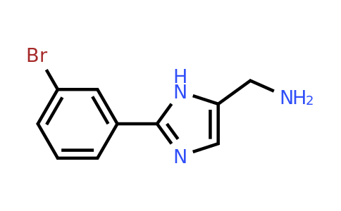 CAS 944903-59-7 | 1-[2-(3-Bromophenyl)-1H-imidazol-5-YL]methanamine