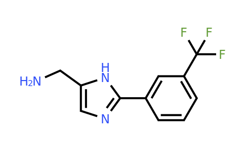 CAS 944903-62-2 | 1-(2-[3-(Trifluoromethyl)phenyl]-1H-imidazol-5-YL)methanamine