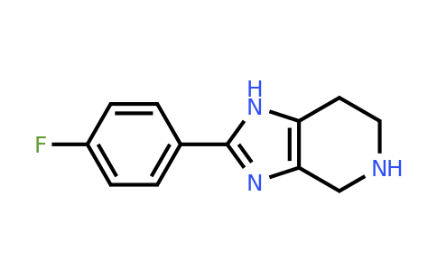 CAS 944903-69-9 | 2-(4-Fluorophenyl)-1H-imidazo[4,5-C]piperidine