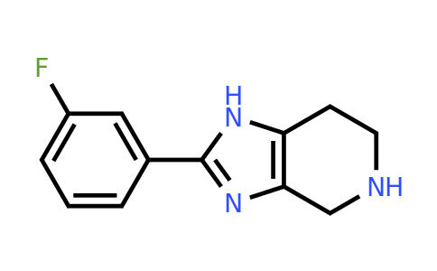 CAS 944903-72-4 | 2-(3-Fluorophenyl)-1H-imidazo[4,5-C]piperidine