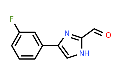 CAS 944903-76-8 | 4-(3-Fluorophenyl)-1H-imidazole-2-carbaldehyde