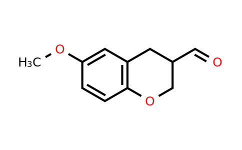 6-Methoxy-3,4-dihydro-2H-1-benzopyran-3-carbaldehyde