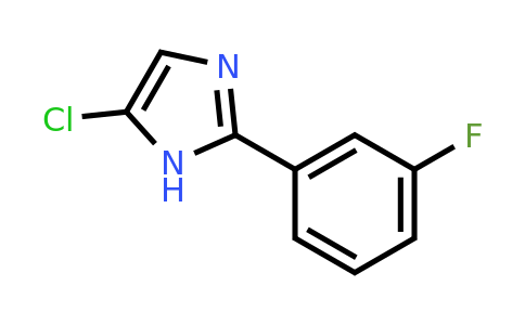 CAS 944904-12-5 | 5-Chloro-2-(3-fluorophenyl)-1H-imidazole