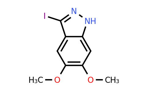 CAS 944904-29-4 | 3-Iodo-5,6-dimethoxy-1H-indazole