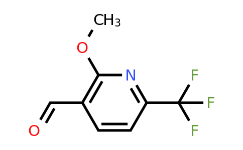 CAS 944904-45-4 | 2-Methoxy-6-(trifluoromethyl)nicotinaldehyde