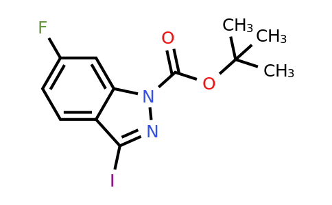 CAS 944904-46-5 | Tert-butyl 6-fluoro-3-iodo-1H-indazole-1-carboxylate