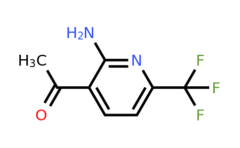 CAS 944904-50-1 | 1-(2-Amino-6-(trifluoromethyl)pyridin-3-YL)ethanone