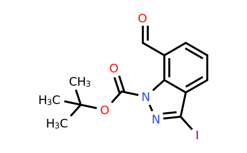 CAS 944904-55-6 | Tert-butyl 7-formyl-3-iodo-1H-indazole-1-carboxylate