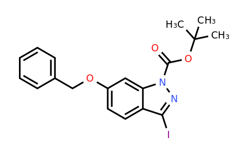CAS 944904-61-4 | Tert-butyl 6-(benzyloxy)-3-iodo-1H-indazole-1-carboxylate