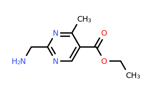 CAS 944904-68-1 | Ethyl 2-(aminomethyl)-4-methylpyrimidine-5-carboxylate