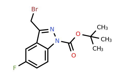 CAS 944904-75-0 | 1H-Indazole-1-carboxylic acid, 3-(bromomethyl)-5-fluoro-, 1,1-dimethylethyl ester