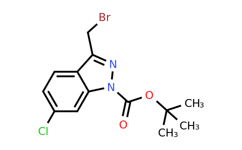 CAS 944904-84-1 | Tert-butyl 3-(bromomethyl)-6-chloro-1H-indazole-1-carboxylate