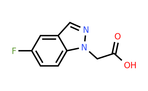 CAS 944904-90-9 | (5-Fluoro-1H-indazol-1-YL)acetic acid