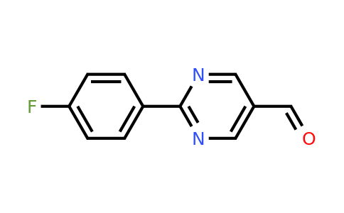 CAS 944904-93-2 | 2-(4-Fluorophenyl)pyrimidine-5-carbaldehyde