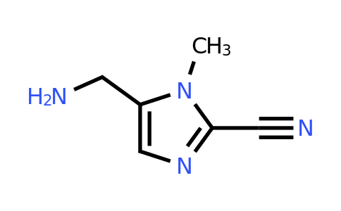 CAS 944904-97-6 | 5-(Aminomethyl)-1-methyl-1H-imidazole-2-carbonitrile
