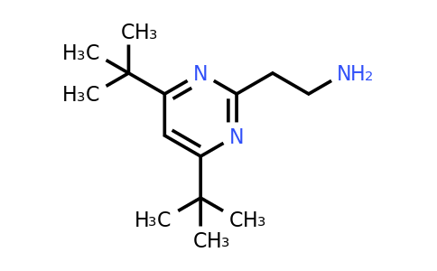 CAS 944905-04-8 | 2-(4,6-DI-Tert-butylpyrimidin-2-YL)ethan-1-amine