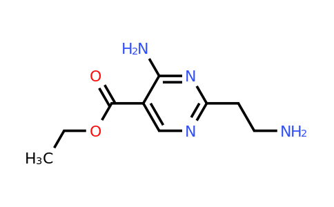 CAS 944905-31-1 | 2-[4-Amino-5-(ethoxycarbonyl)pyrimidin-2-YL]ethanamine
