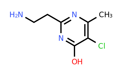 CAS 944905-49-1 | 2-(2-Aminoethyl)-5-chloro-6-methylpyrimidin-4-ol