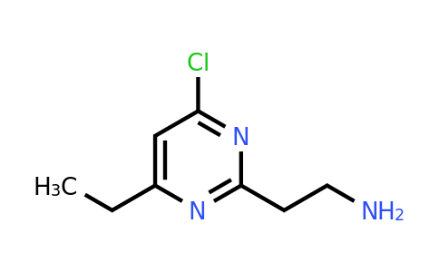 CAS 944905-52-6 | 2-(4-Chloro-6-ethylpyrimidin-2-YL)ethan-1-amine