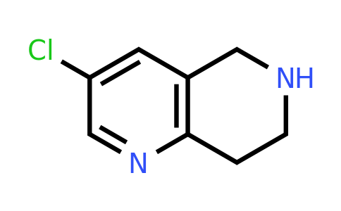CAS 944905-57-1 | 3-Chloro-5,6,7,8-tetrahydro-1,6-naphthyridine