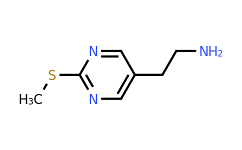 CAS 944905-65-1 | 2-[2-(Methylsulfanyl)pyrimidin-5-YL]ethan-1-amine