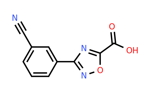 CAS 944905-77-5 | 3-(3-Cyanophenyl)-1,2,4-oxadiazole-5-carboxylic acid