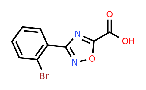 CAS 944905-80-0 | 3-(2-Bromophenyl)-1,2,4-oxadiazole-5-carboxylic acid