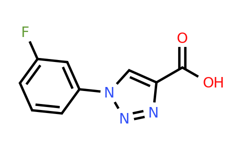 CAS 944905-84-4 | 1-(3-Fluorophenyl)-1H-1,2,3-triazole-4-carboxylic acid
