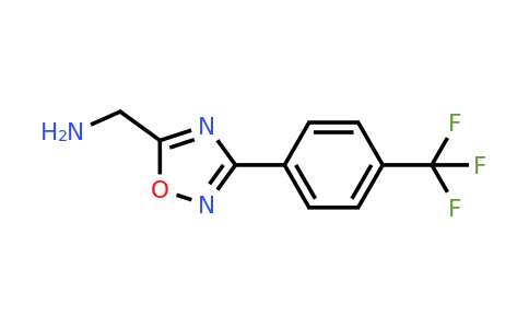 CAS 944905-96-8 | (3-(4-(Trifluoromethyl)phenyl)-1,2,4-oxadiazol-5-YL)methanamine