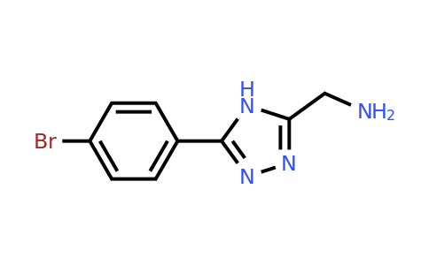 CAS 944905-98-0 | 1-[5-(4-Bromophenyl)-4H-1,2,4-triazol-3-YL]methanamine