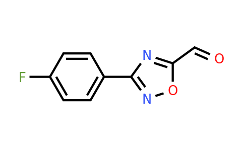 CAS 944906-08-5 | 3-(4-Fluorophenyl)-1,2,4-oxadiazole-5-carbaldehyde