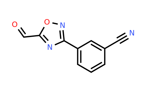 CAS 944906-23-4 | 3-(5-Formyl-1,2,4-oxadiazol-3-YL)benzonitrile