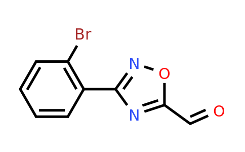 CAS 944906-26-7 | 3-(2-Bromophenyl)-1,2,4-oxadiazole-5-carbaldehyde
