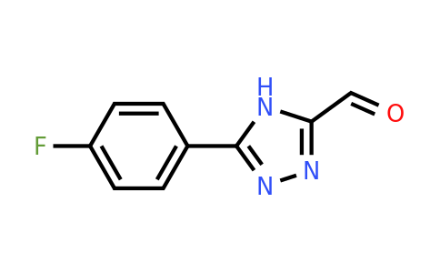 CAS 944906-28-9 | 5-(4-Fluorophenyl)-4H-1,2,4-triazole-3-carbaldehyde