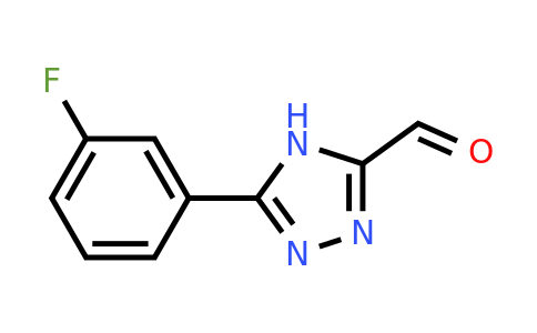 CAS 944906-34-7 | 5-(3-Fluorophenyl)-4H-1,2,4-triazole-3-carbaldehyde