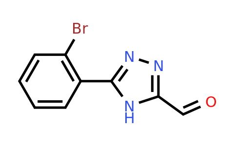 CAS 944906-46-1 | 5-(2-Bromophenyl)-4H-1,2,4-triazole-3-carbaldehyde