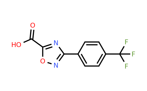 CAS 944906-47-2 | 3-(4-(Trifluoromethyl)phenyl)-1,2,4-oxadiazole-5-carboxylic acid