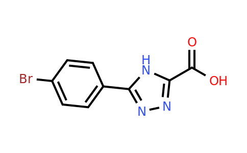 CAS 944906-55-2 | 5-(4-Bromophenyl)-4H-1,2,4-triazole-3-carboxylic acid