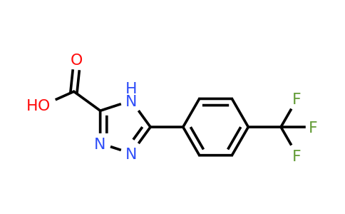 CAS 944906-57-4 | 5-[4-(Trifluoromethyl)phenyl]-4H-1,2,4-triazole-3-carboxylic acid