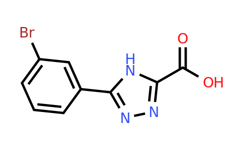 CAS 944906-61-0 | 5-(3-Bromophenyl)-4H-1,2,4-triazole-3-carboxylic acid