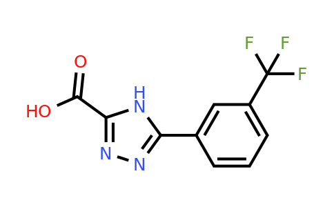 CAS 944906-63-2 | 5-[3-(Trifluoromethyl)phenyl]-4H-1,2,4-triazole-3-carboxylic acid