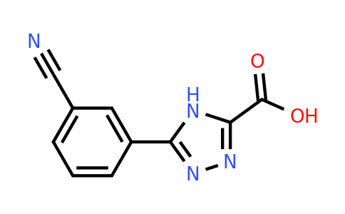 CAS 944906-65-4 | 5-(3-Cyanophenyl)-4H-1,2,4-triazole-3-carboxylic acid