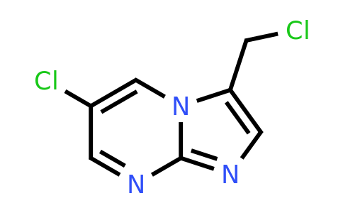 CAS 944906-66-5 | 6-Chloro-3-(chloromethyl)imidazo[1,2-A]pyrimidine