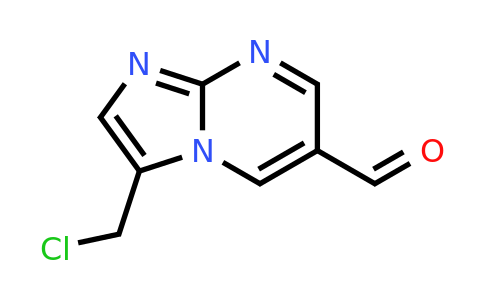 CAS 944906-68-7 | 3-(Chloromethyl)imidazo[1,2-A]pyrimidine-6-carbaldehyde