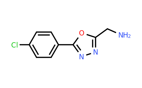 CAS 944906-80-3 | 1-[5-(4-Chlorophenyl)-1,3,4-oxadiazol-2-YL]methanamine
